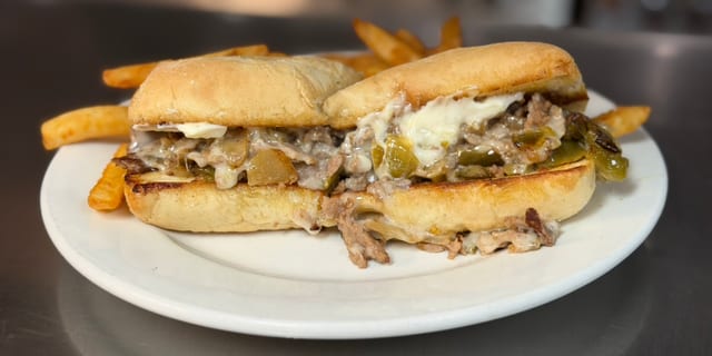 Philly Steak Sandwich.
