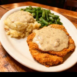 Country Style Steak Dinner
