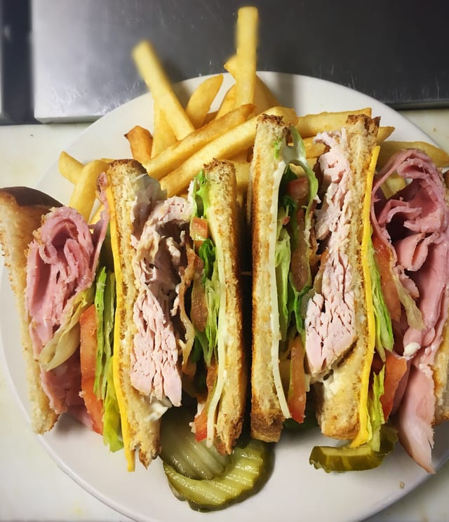 Al's Lean & Mean Triple Decker Club.