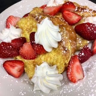 Strawberry Croissant French Toast